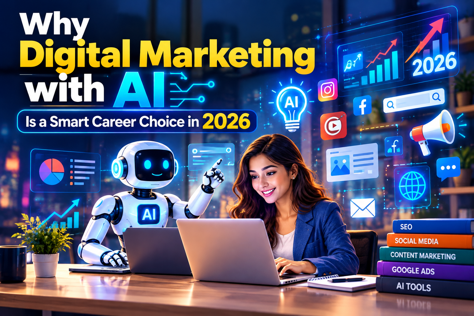 Why Digital Marketing with AI Is a Smart Career Choice in 2026